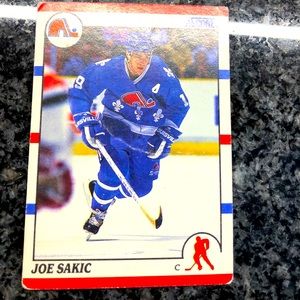 Joe Sakic Score 1990 #7 hockey card!!!